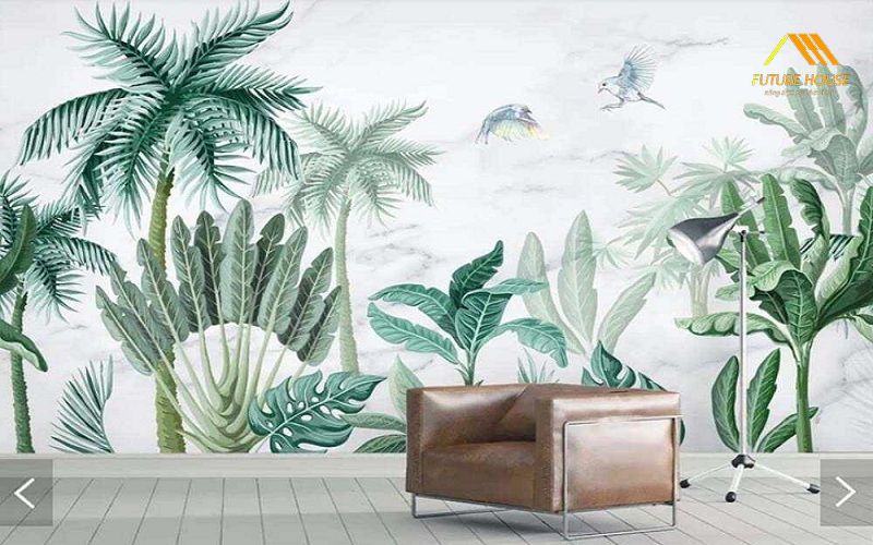 vẽ tranh tường khách sạn