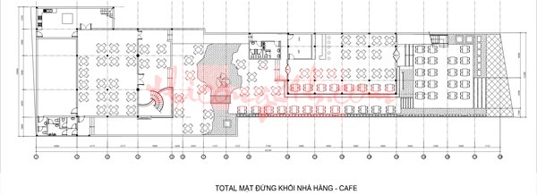 Bản Vẽ Thiết Kế Quán Cafe File Cad Full Chi Tiết [Link Google, No Pass]