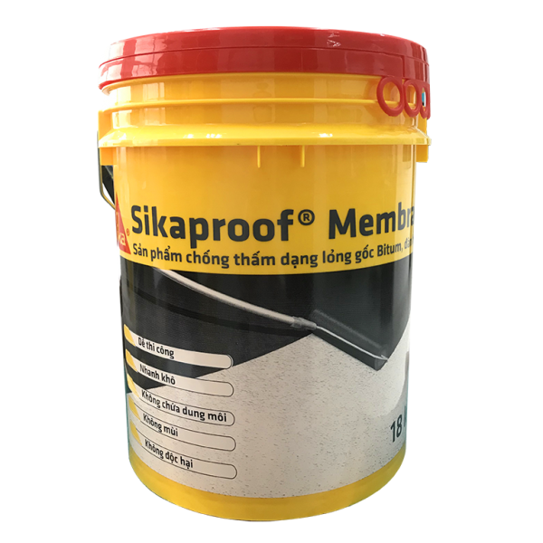 Sika chống thấm sàn mái sân thượng dễ thực hiện và hiệu quả cao Sikaproof Membrane
